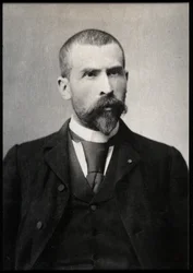 Retrato de Émile Roux (Doctor Roux) (1853-1933), médico, bacteriólogo e inmunólogo francés